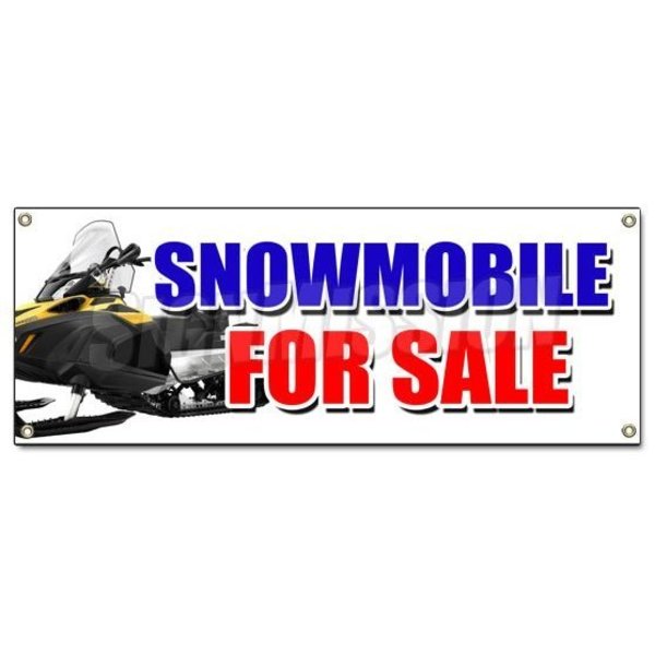 Signmission SNOWMOBILE FOR SALE BANNER SIGN snowmachine all brands financing sale B-Snowmobile For Sale